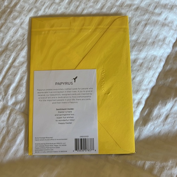 Two Adorable Papyrus Easter Cards for Children - One Puzzle, One w/ 23 Stickers - Picture 5 of 5